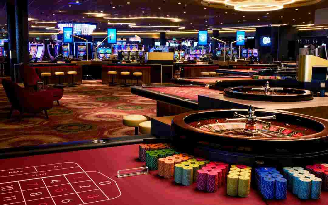 Sòng bạc casino với thiết kế hiện đại cùng những trò chơi hấp dẫn